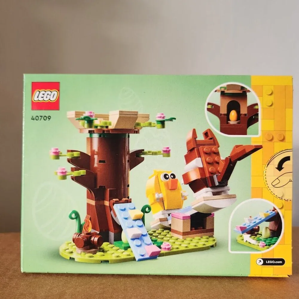 New LEGO Spring Animal Playground Building Toy Set Squirrel Chick Bird Figure 40